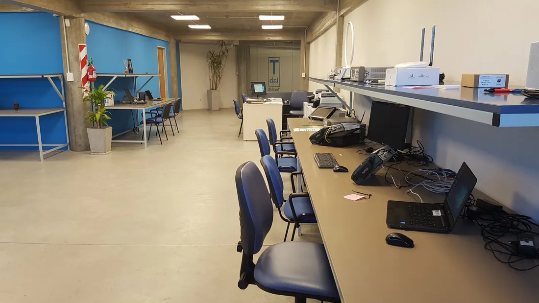 Laboratorio Teralab — equipamiento